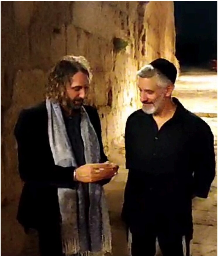 A live broadcast set used for the Shalom Bayit podcast